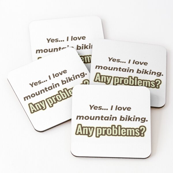 Item preview, I love Mountain Biking designed and sold by cooldesignsalot.