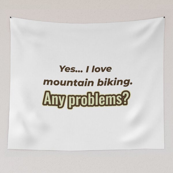 Item preview, I love Mountain Biking designed and sold by cooldesignsalot.