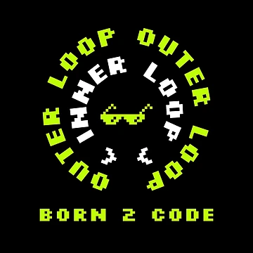 Artwork thumbnail, Computer Geek Born To Code Loops by ComputerGeeksTs