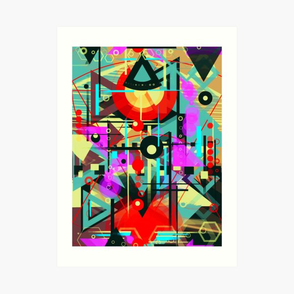 Iron warrior Art Print