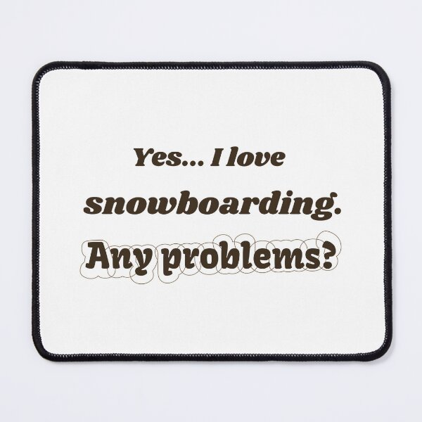 Item preview, I love Snowboarding designed and sold by cooldesignsalot.