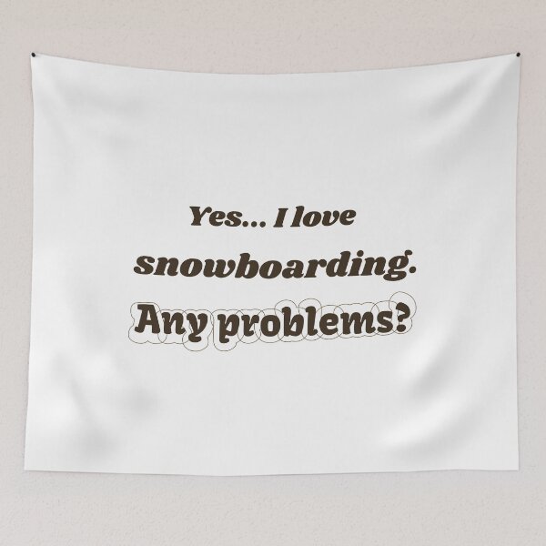 Item preview, I love Snowboarding designed and sold by cooldesignsalot.