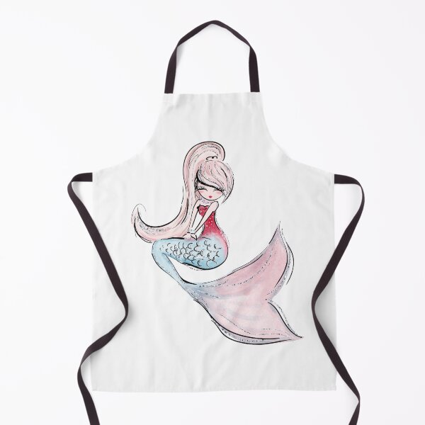 Item preview, Mermaid Watercolor desing decorate crafts designed and sold by Aramdesing.