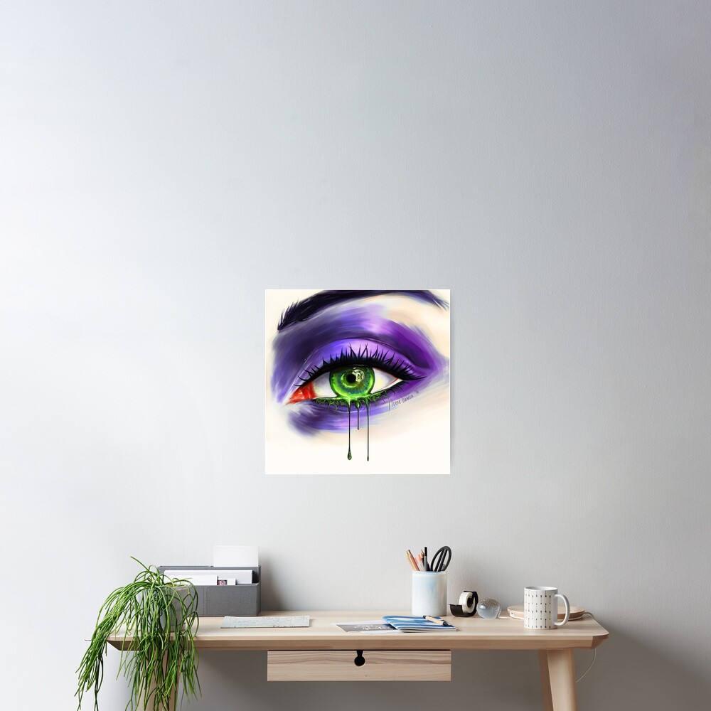 Green Eye Poster