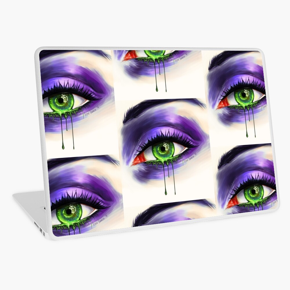 Green Eye Laptop Skin