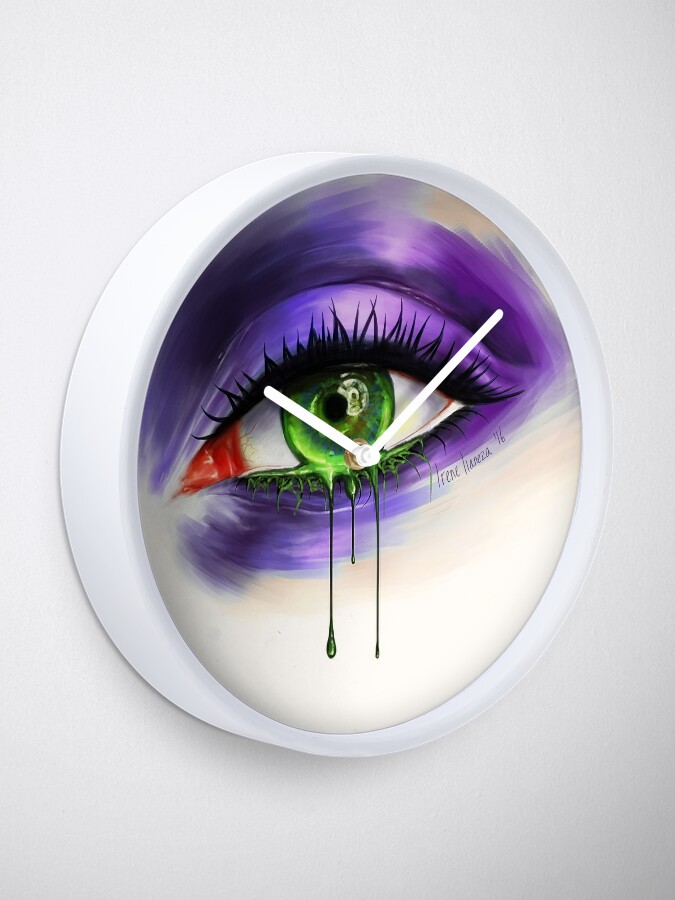 Alternate view of Green Eye Clock