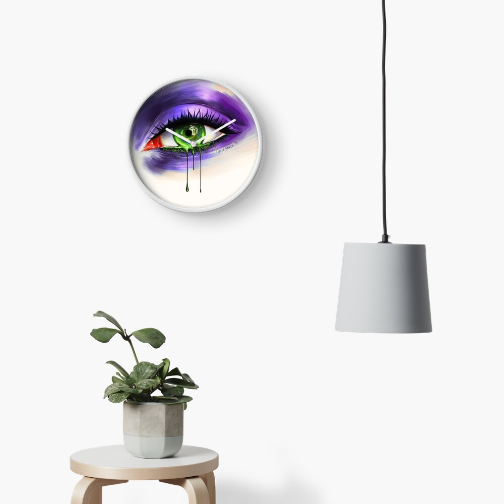 Green Eye Clock