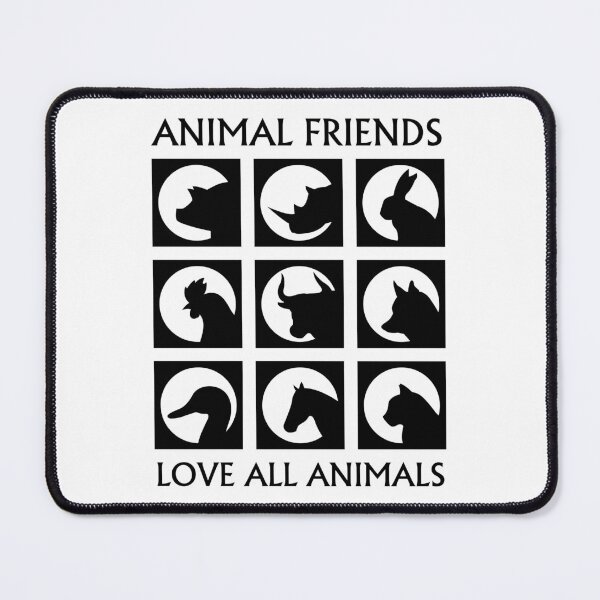 Item preview, Animal friends love all animals designed and sold by RatArt Designs.