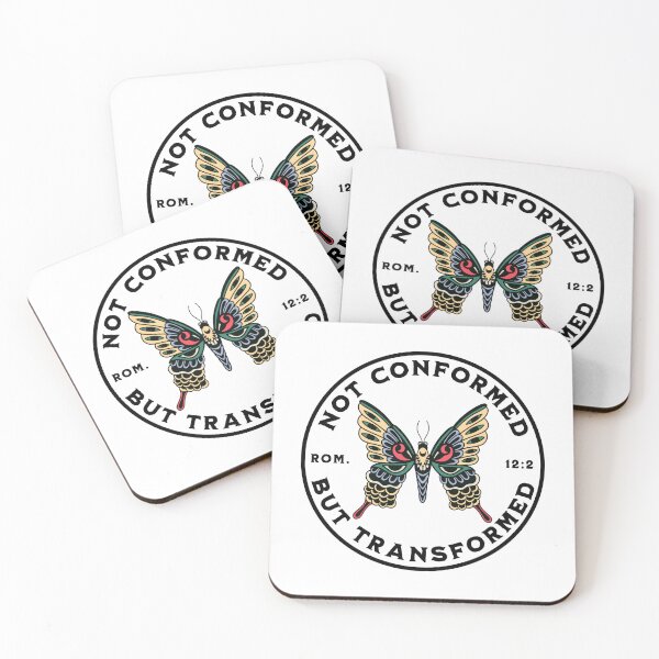 Item preview, Transformed  Tattoo Badge Design designed and sold by BibleGraphics.