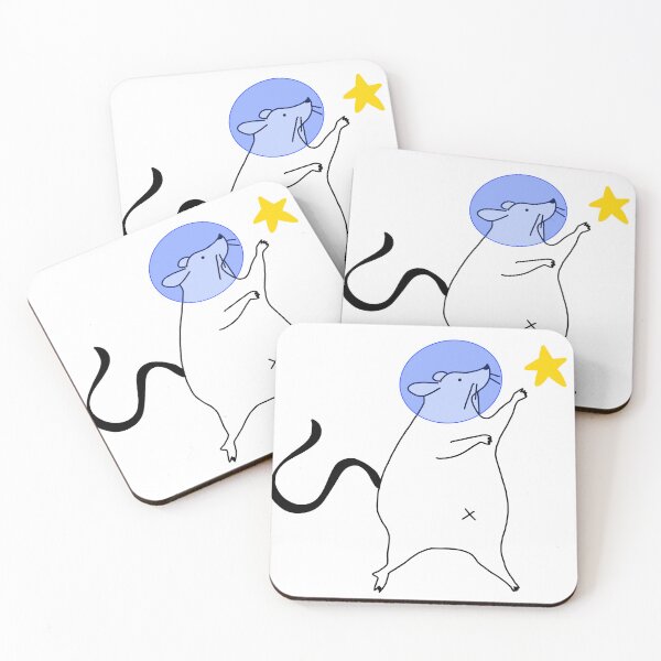 Item preview, Space mouse (left) designed and sold by Fangirlsleep.