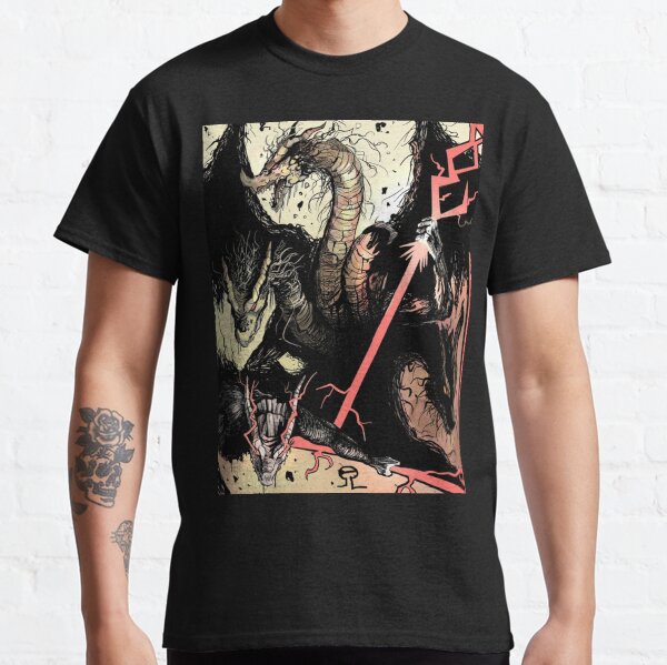 Vista previa del artículo con la obra «dragón de 3 cabezas», diseñado y vendido por Zelenkistore.