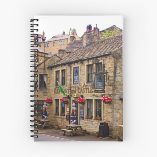 Item preview, Elephant and Castle Pub - Holmfirth designed and sold by BritishYank.