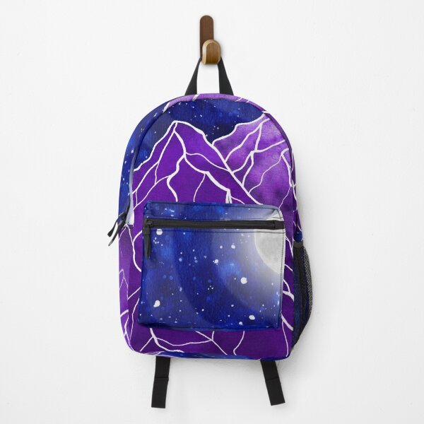 Item preview, Violet mountain tops designed and sold by symmetreeart.
