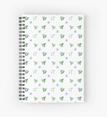 christmas holiday pattern. Spiral Notebook