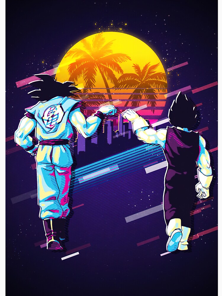 Dragonball characters illustration, Goku Vegeta T-shirt Gohan