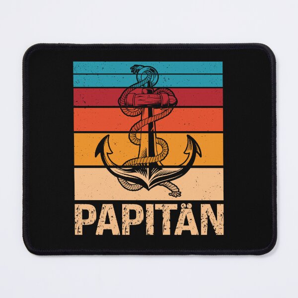 Item preview, Papitän | Papa und Kapitän Lustiges Retro Anker Vatertag designed and sold by Tatus Brinal.
