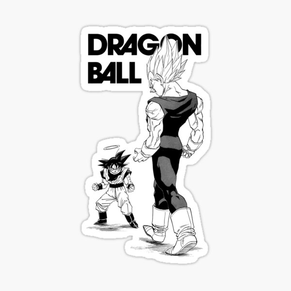 Goku and Vegeta Drip Sticker for Sale by myattqlmatten