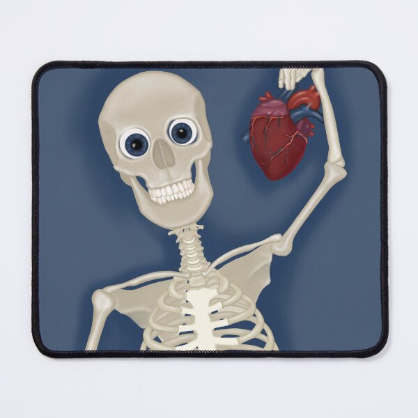 Item preview, skeleton with anatomy heart designed and sold by Ileedesign.