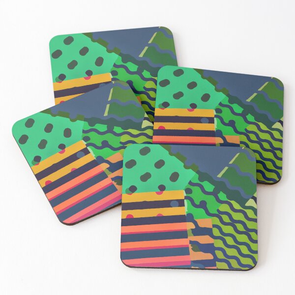 Item preview, Colorful Shapes Full of Lines and Angles designed and sold by TheSplitWindow.