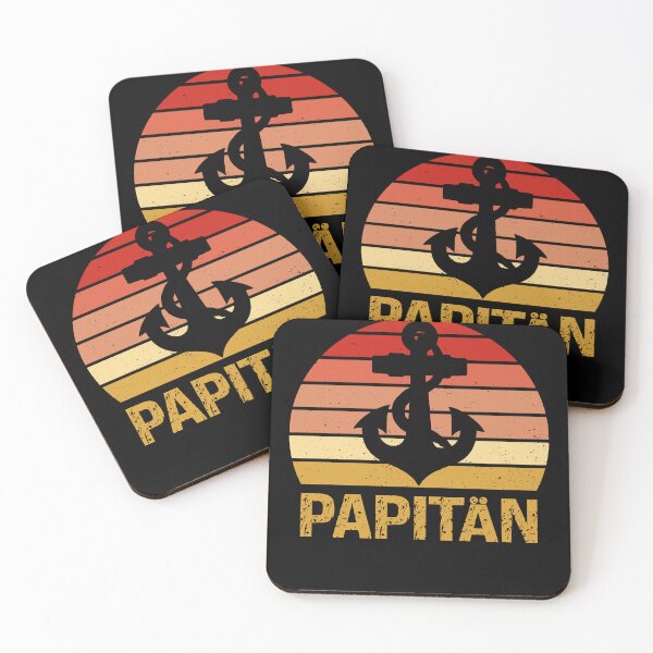 Item preview, Papitän Vatertag bester Papa Anker Norden Kapitän designed and sold by Tatus Brinal.