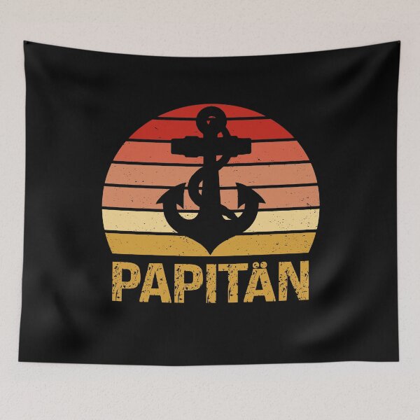 Item preview, Papitän Vatertag bester Papa Anker Norden Kapitän designed and sold by Tatus Brinal.