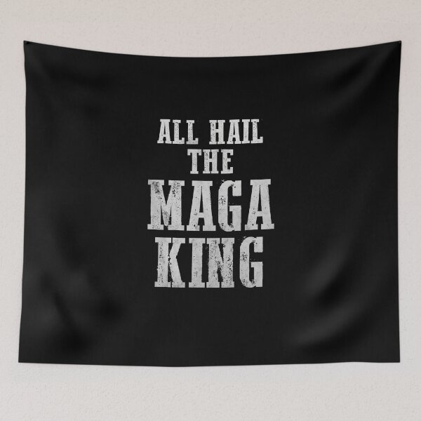 Item preview, All hail the MAGA KING White designed and sold by stonebridge97.