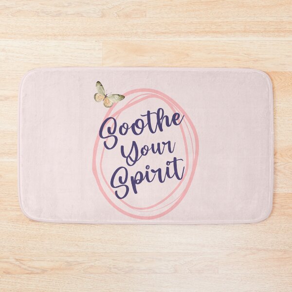 Item preview, Soothe Your Spirit Feminine Calming Phrase designed and sold by MindfulMeta.