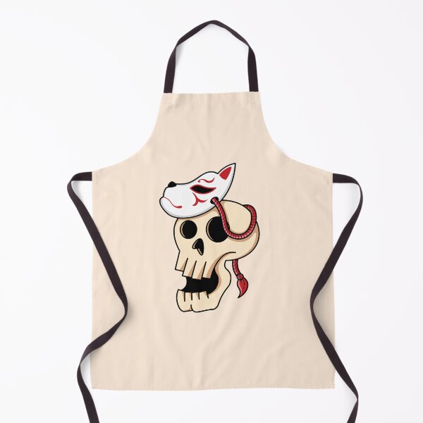 Item preview, Skull Devil Kitsune Fox Mask designed and sold by BakaOutfit.