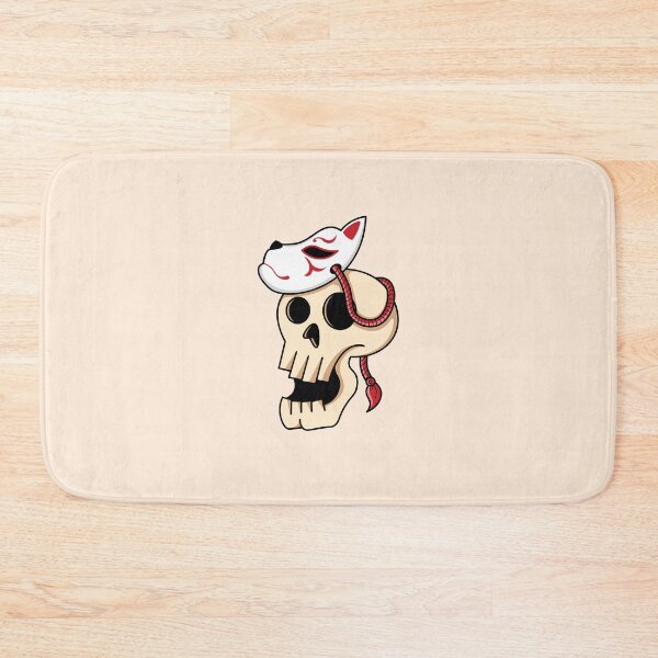 Item preview, Skull Devil Kitsune Fox Mask designed and sold by BakaOutfit.