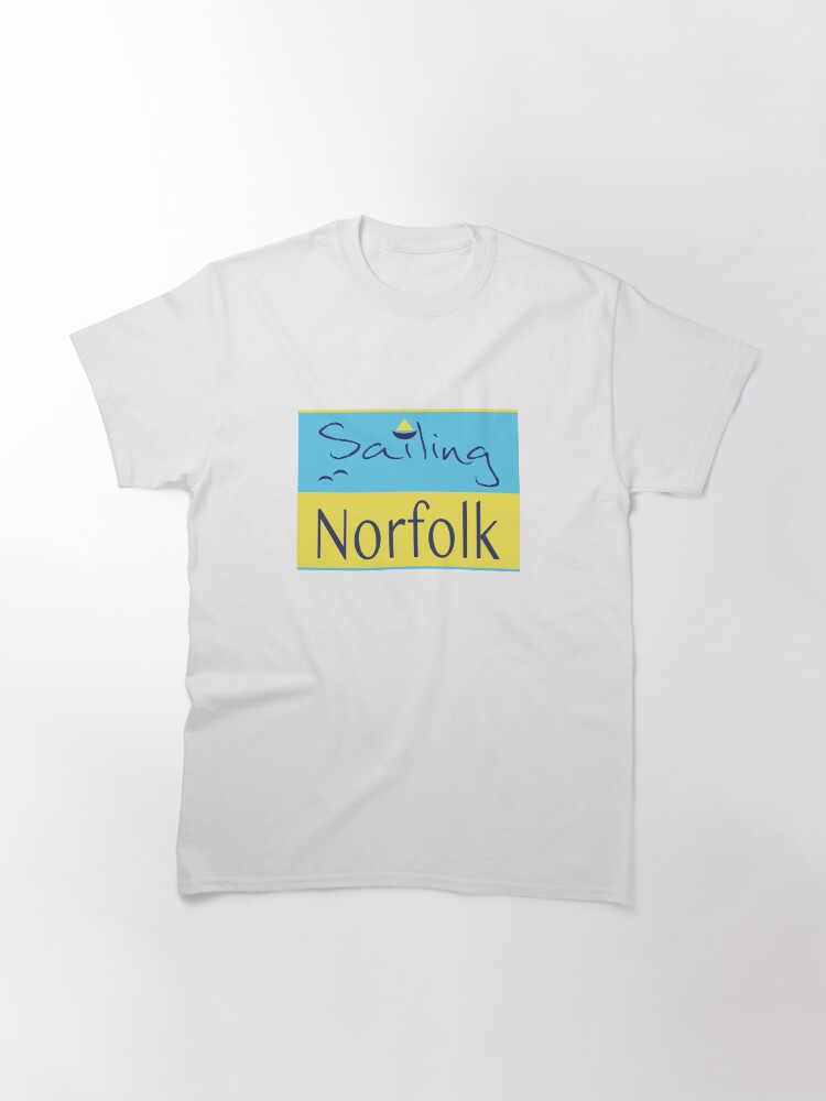 Thumbnail 2 of 7, Classic T-Shirt, Sailing Norfolk designed and sold by MyriadLifePhoto.