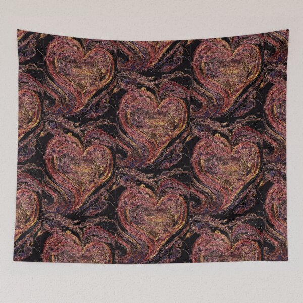 Item preview, Threads of the heart, edited oil painting, #30 designed and sold by MariDaniArt.