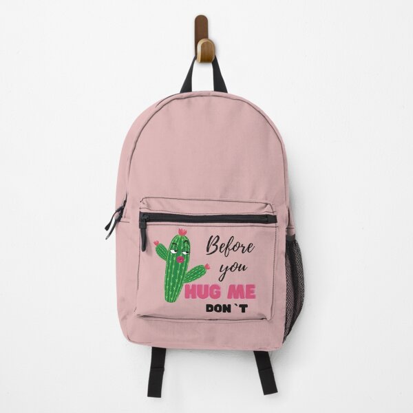 Item preview, Before you hug me dont. For cactus lovers funny design designed and sold by BonieDexter.