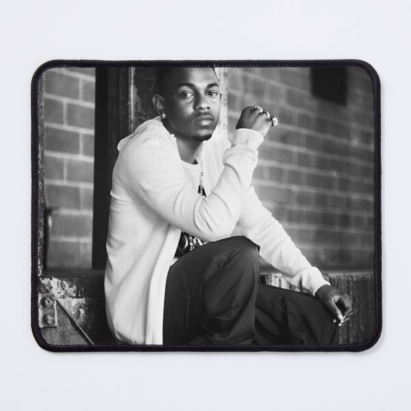 Item preview, Damn Portrait On Stairs Rap Singer Aesthtetic Poster designed and sold by cruzzzack.