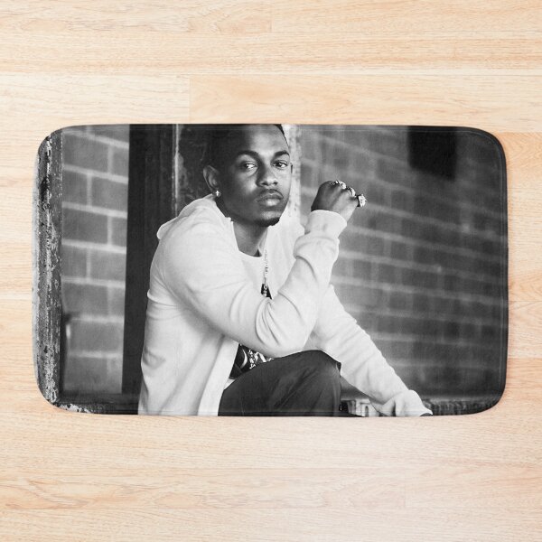 Item preview, Damn Portrait On Stairs Rap Singer Aesthtetic Poster designed and sold by cruzzzack.