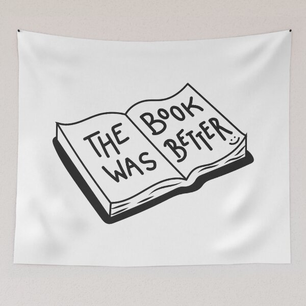 Item preview, The Book Was Better designed and sold by Shayli Kipnis.