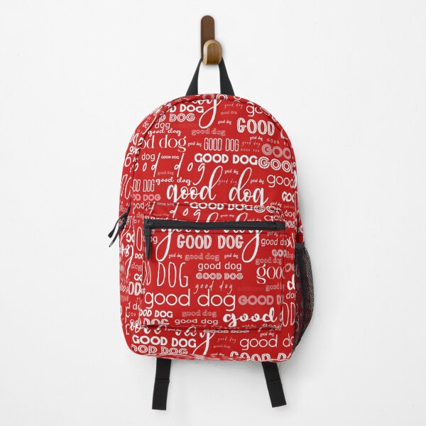 Item preview, Good Dog Cute Typography for Good Dogs or Confused Cats in Red and White designed and sold by kierkegaard.