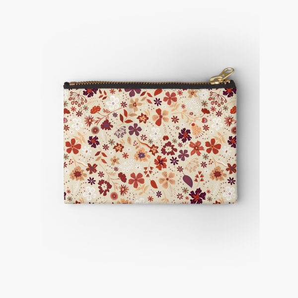 Item preview, Peach Boho Fall Floral Pattern designed and sold by prirajdesigns.