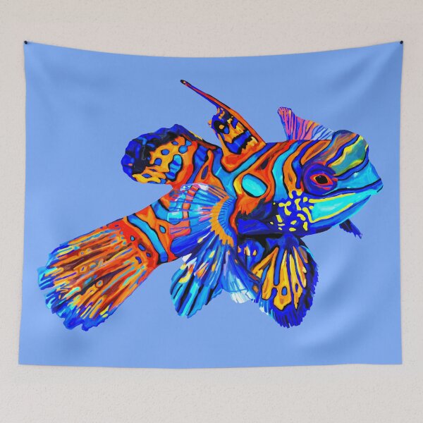 Item preview, Vibrant Mandarinfish  designed and sold by Deborah Camp.