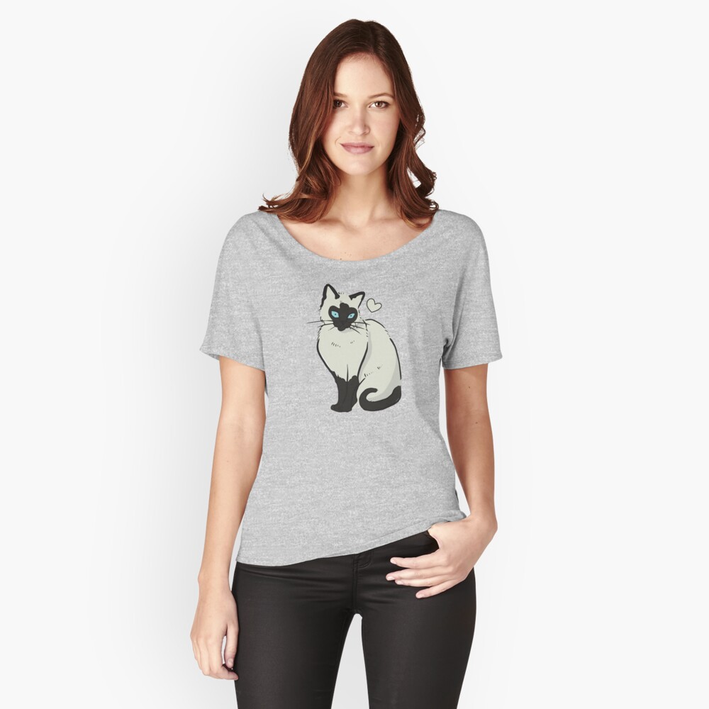 "Siamese Cat" Tshirt by Phoenix23 Redbubble