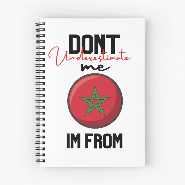 Item preview, morocco Flag,dont underestimate me i'm from morocco,im from morocco designed and sold by behappysiempre.