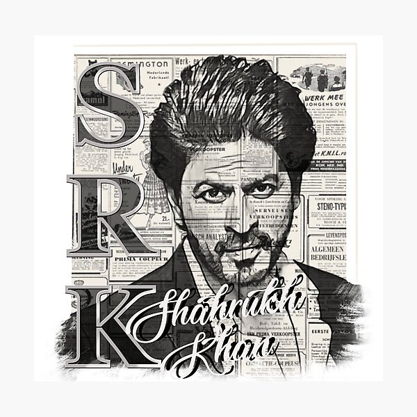 ArtStation - Shahrukh Khan realistic digital drawing