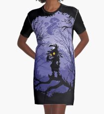 Zelda Majora's Mask Skullkid Graphic T-Shirt Dress
