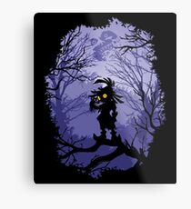 Lámina metálica Máscara de Zelda Majora Skullkid