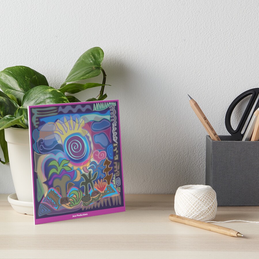 Item preview, Art Board Print designed and sold by JoseProductions.