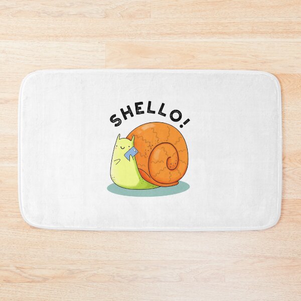 Item preview, Shello Funny Snail Puns  designed and sold by punnybone.