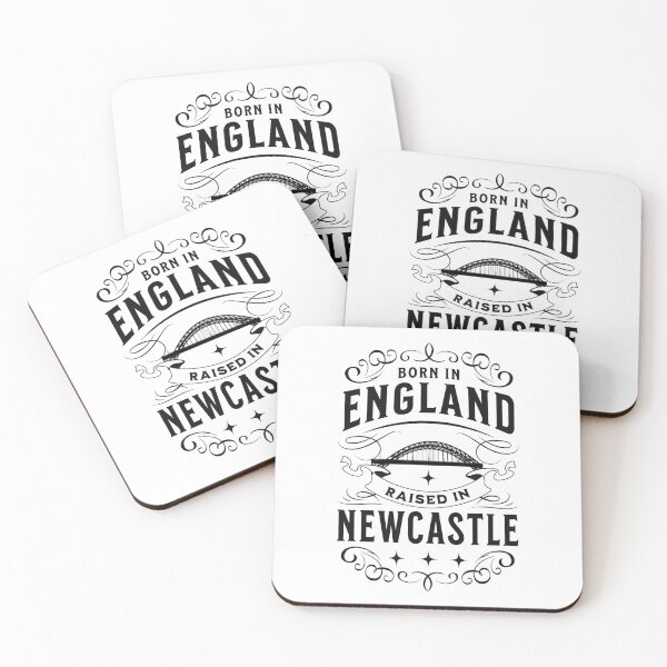 Item preview, Born in England Raised in Newcastle designed and sold by MerchByCraig.