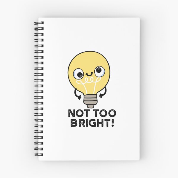 Item preview, Not Too Bright Funny Bulb Puns  designed and sold by punnybone.