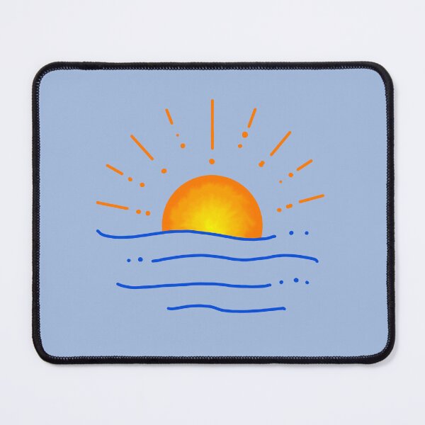 Item preview, Sun set over the waves designed and sold by Fangirlsleep.