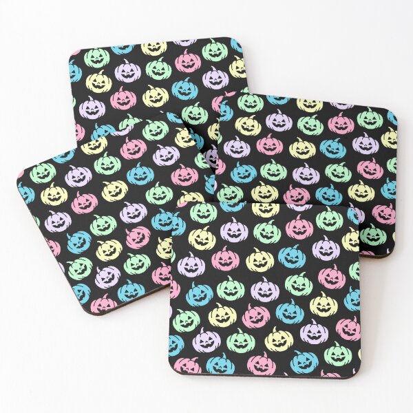 Item preview, Pastel Halloween Jack o Lantern Pattern  designed and sold by Foofighter01.