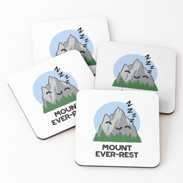 Item preview, Mount Ever-rest Funny Mountain Puns  designed and sold by punnybone.